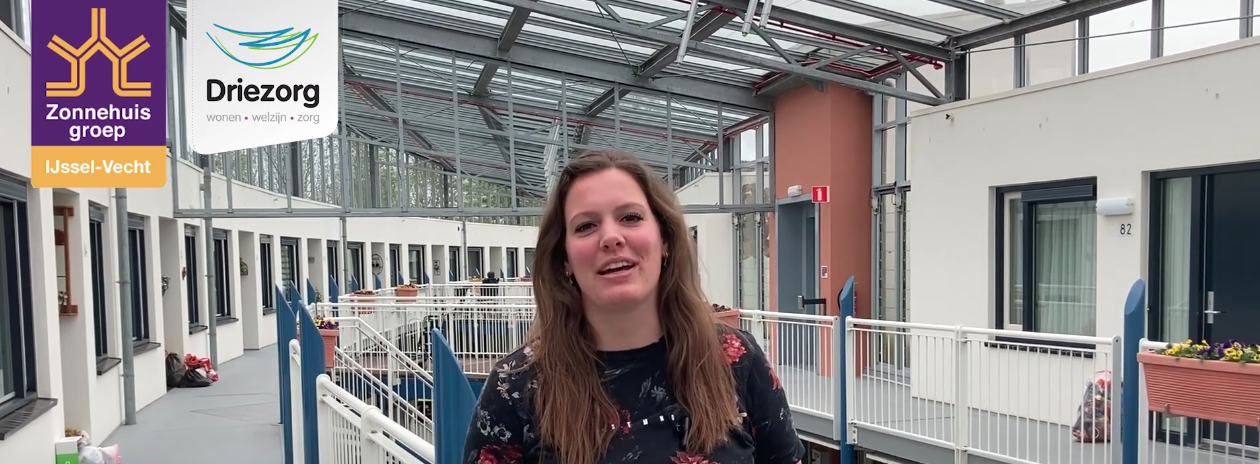 VIDEO Inge, wijkverpleegkundige i.o.:  Zorg bieden zodat zij meer energie overhouden voor anderen dingen